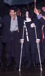 Uri Geller e Michael Jackson